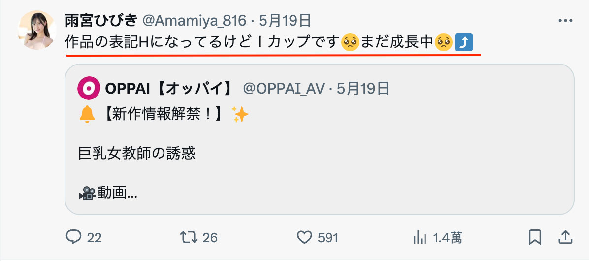 雨宫ひびき(雨宫响)最新作品PPPE-353介绍及封面预览